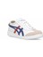 E-3172 Erkek Casual Klasik Sneaker Beyaz - Mavi 2