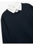 Uzun Kollu Gömlek Yaka Oversize Sweatshirt 3