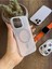 iPhone 16 Pro Uyumlu Manyetik Şeffaf Kılıf SOOCASE645 1