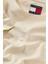 Kadın Slim Fit Logolu T-Shirt - Krem 3