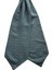 Mavi Motif Desen Italyan Ipek Ascot Fular K648 1