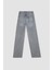 90's Wide Leg Yırtık Detaylı Yüksek Bel Uzun Jean Yıkamalı Pantolon C8606AX24HS 8