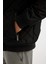 Su İtici Bomber Mont Ceket Slim Fit Dar Kesim Kolej Yaka Fermuarlı Cepli Astarlı Mevsimlik Hafif U4114AZ24WN 7