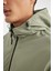 Su İtici Slim Fit Dar Kesim Kapüşonlu Fermuarlı Mevsimlik Baharlık Mont C5821AX24AU 8