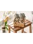 %100 El Yapımı Doğal Hasır Peçetelik | 15X15X8 cm Çok Amaçlı Organizer | Dekoratif Masa Üstü Düzenleyici 1