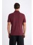 Slim Fit Dar Kesim Polo Yaka Kısa Kollu Dokulu Tişört C8573AX24SM 6