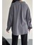 Oversize Müslin Kumaş Rahat Gömlek 5