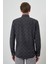 Erkek Siyah Slim Fit Düğmeli Yaka Gömlek 5