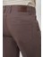 Erkek Kahve Pamuk 5 Cep Dynamic Fit Jean Kot Pantolon 4