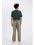 %100 Pamuk Yazlık Jogger Pantolon Wide Leg Bol Rahat Kesim Paraşüt Beli Bağcıklı Geniş Bol Paça C9151AX24AU 9
