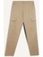 Gabardin Pantolon Wide Leg Bol Rahat Kesim Kargo Cepli Düz Paça C9160AX24AU 8