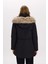 Su Geçirmez Şişme Mont Parka Oversize Geniş Kalıp Çıkarılabilir Suni Kürk Kapüşonlu Fermuarlı Çıtçıtlı Cepli A4074AX24WN 8