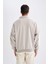 Regular Fit İnce Mont Ceket Dik Yaka Fermuarlı Cepli Mevsimlik Hafif C6214AX24AU 6