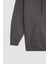 Oversize Geniş Kalıp Kapüşonlu Cepli Basic Düz Fermuarlı Sweatshirt V4233AZ24WN 8