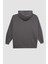 Oversize Geniş Kalıp Kapüşonlu Cepli Basic Düz Fermuarlı Sweatshirt V4233AZ24WN 9