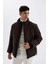 Şişme Mont Slim Fit Dar Kesim Dik Yaka Fermuarlı Cepli C9020AX24WN 6