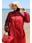 Garnili Fermuarlı Tesettür Mayo 6565-05 Bordo 3