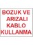 Bozuk ve Arızalı Kablo Kullanma Uyarı Levhası 17,5X25 KOD:301 1