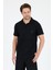 Erkek Kapris Polo Yaka Kısa Kollu T-Shirt – Rahat Kalıp, Nefes Alan Kumaş Erkek T-Shirt 7918 3