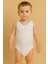 4'lü %100 Pamuk Alttan Çıtçıtlı Beyaz Atlet Body – Çocuk Iç Giyim 1