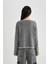 Regular Fit V Yaka Triko Kazak D0050AX24SP 8