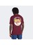 Graphic Lo Ss T Erkek Bordo T-Shirt.- 3