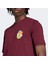 Graphic Lo Ss T Erkek Bordo T-Shirt.- 4