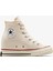 Chuck 70 Wedge Unisex Krem Platform SNEAKER.286 3