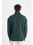 Comfort Regular Fit Rahat Kalıp Fermuarlı Dik Yaka Baskılı Sweatshirt C6132AX24AU 9