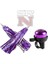 Mor Bisiklet Zili + Püskül Seti - Srn 1