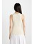Slim Fit Dar Kesim U Yaka Ribana Atlet C9826AXNS 6