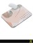 Soyut Yaprak Desenli Renkli Ergonomik Mouse Pad - 23 cm x 19 cm - Kaydırmaz Taban Ev ve Ofis Kullanımı Fare Altlığı Mousepad 5