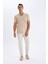 Chino Kanvas Pantolon Tapered Fit Normal Kesim Cepli 7