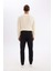 Chino Kanvas Pantolon Tapered Fit Normal Kesim Cepli C9443AX24AU 7