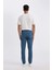 Chino Kanvas Pantolon Slim Fit Dar Kesim Pamuklu Esnek Dar Paça C9441AX24AU 10