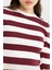 Coool Slim Fit Dar Kesim Çizgili Bisiklet Yaka Triko Kazak X6888AZ24WN 6