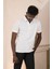 Örme Polo Yaka Regular Fit Pamuklu ve Likralı T-Shirt 4
