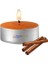 20 Li Tarçın Kokulu Kahve Rengi Tealight Mum 1