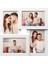 Songmics 4 Fotoğraf Resim Çerçevesi Kolajı, 10 x 15 cm RPF25WT 1