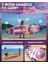 Coral Queen Purple Şişme Stand-Up Paddle Board 4