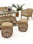 Linda Rattan Bahçe Balkon Oturma Grubu (3+1+1+MASA) 3