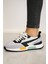 Urban Edge Beyaz Gri Erkek Spor Ayakkabı – Günlük Süet Hafif Sneaker 1
