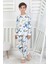Uçak Baskılı %100 Pamuk Uzun Kollu Erkek Çocuk Pijama Takımı (3,4,5,6,7,8 Yaş) 2