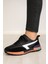 Dynamic Trek Siyah Turuncu Erkek Spor Ayakkabı– Günlük Rahat Süet Sneaker 1