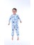 Uçak Baskılı %100 Pamuk Uzun Kollu Erkek Çocuk Pijama Takımı (3,4,5,6,7,8 Yaş) 3