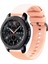 Samsung Gear S3 Frontier Uyumlu Kordon Yumuşak Dokulu Soft Renk Tokalı Silikon Kayış 1