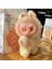Kabarcık Kumaş Labubu3.0 Üç Nesil Peluş Bebek Vinil Sevimli Bebek Moda Sevimli Kutu Bebek Doğum Günü Hediyesi Orange 2