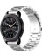 Samsung Gear S3 Frontier Uyumlu Kordon Klasik Baklava Model Paslanmaz Çelik Metal Kayış 1