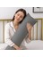 Sarılma Yastığı , Uyku Yastığı , Bacak Arası Yastığı Dikdörtgen 150 x 25 cm Koyukırmızı 4