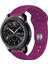 Samsung Gear S3 Frontier Akıllı Saat Uyumlu Yumuşak Dokulu Silikon Kordon Kayış 1